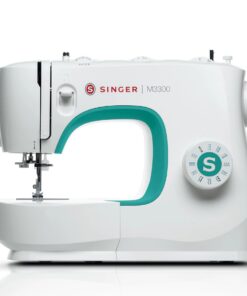SINGER M3300 Lightweight & Portable Sewing Machine With 97 Stitch Applications, LED Light & 1-step Buttonhole | Used for Mending and Sewing
