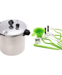 Presto 01781 23-Quart Pressure Canner and Cooker and Presto 09995 7 Function Canning Kit Bundle