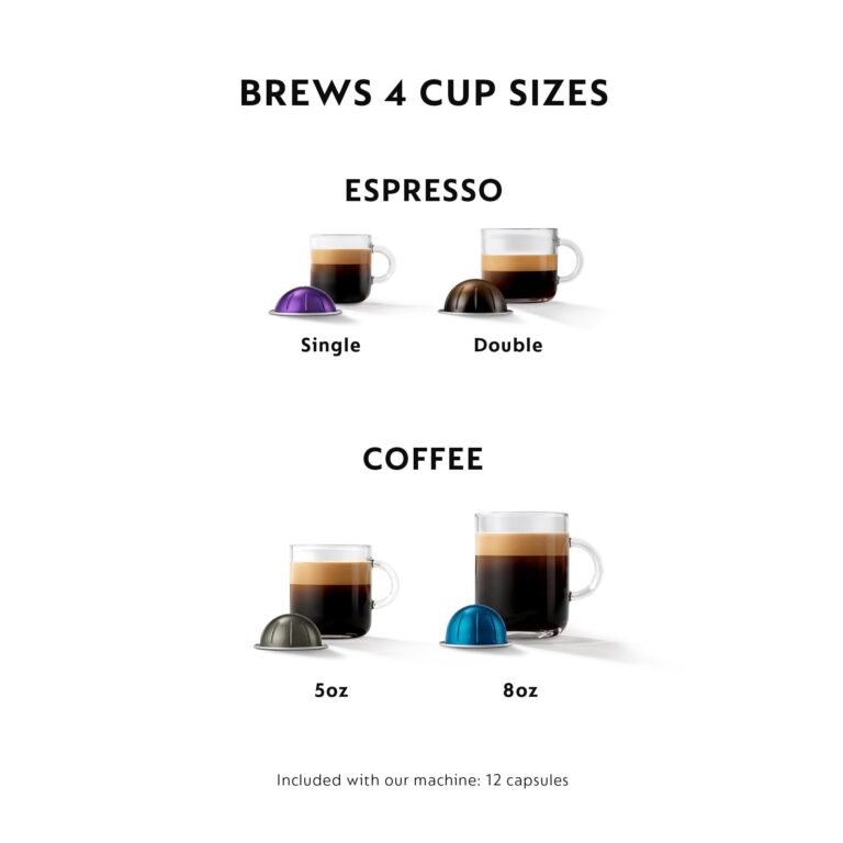 Nespresso BNV250CRO1BUC1 Vertuo Coffee and Espresso Machine, Chrome - Image 7