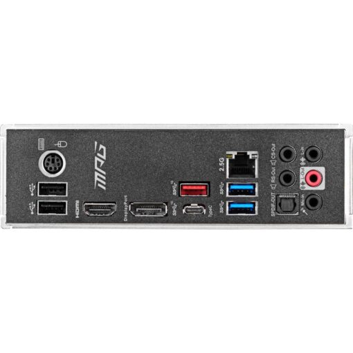 MSI MPG Z490 Gaming Plus Gaming Motherboard (ATX, 10th Gen Intel Core, LGA 1200 Socket, DDR4, CF, Dual M.2 Slots, USB 3.2 Gen 2, 2.5G LAN, DP/HDMI, Mystic Light RGB) - Image 3