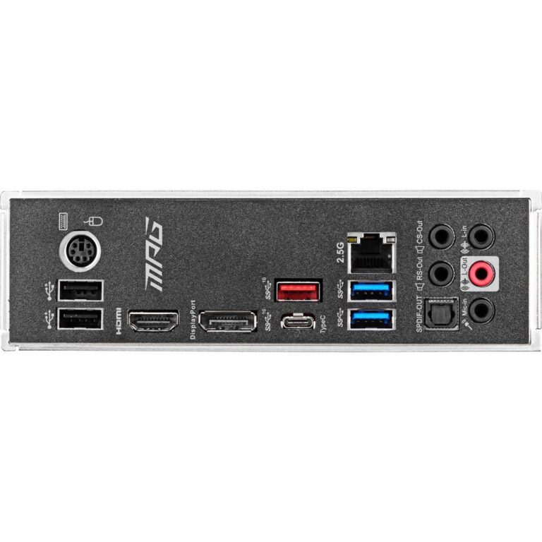MSI MPG Z490 Gaming Plus Gaming Motherboard (ATX, 10th Gen Intel Core, LGA 1200 Socket, DDR4, CF, Dual M.2 Slots, USB 3.2 Gen 2, 2.5G LAN, DP/HDMI, Mystic Light RGB) - Image 3