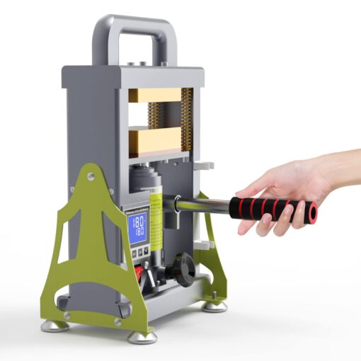 YIIFIISET 5 Ton Hydraulic Heat Press Machine with 3x5 inch Heated Plates,Auto Temperature Adjustment Heat Press - Image 2
