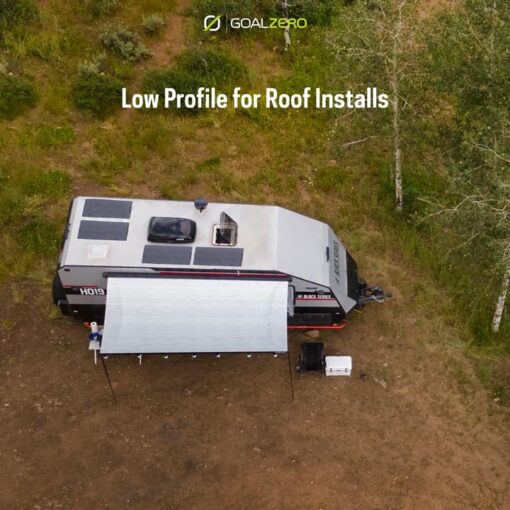 Goal Zero Flex 100i, 100 W Flexible Solar Panel, Bendable and Lightweight Monocrystalline Panel for Off-Grid Solar Charging, Mount on Vans, RVs, Overlanding Vehicles, and More, IP67 Waterproof Rating - Image 3