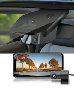 Fitcamx Front 4K+Rear 1080P Dash Cam for 2025 RAM 1500 (HD2-D4120) Tradesman HFE Big Horn Lone Star, OEM Look, Dual HD Video, WiFi & APP, Loop Recording, G-Sensor, Easy to Use, 128GB Card