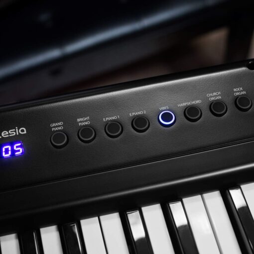 Artesia 61-Key Portable Digital Piano Keyboard with Full-Size Semi-Weighted Keys, Beginners Bundle with Sustain Pedal, Music Rack and Free Melodics Piano Lessons - Image 4