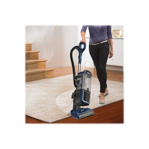 Shark NV151 Navigator Swivel Pro Complete Upright Vacuum with HEPA Filtration, Swivel Steering, Pet Power Brush, Crevice Tool & Upholstery Tool, for Pet Hair & Multi-Surface Cleaning, Navy - Image 2