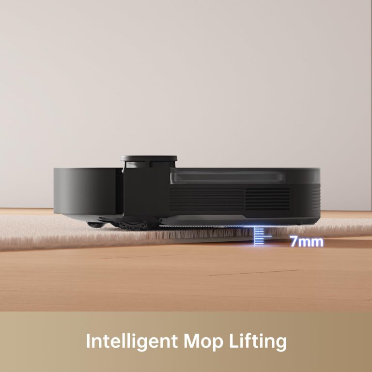 Mova S10 Plus Robot Vacuum with Self-Empty Dock, 7000Pa Suction, Liftable Brush, Hands-Free Cleaning for up to 90 Days with 4L Dust Bag, PreciSense LiDAR Navigation, App & Voice Control - Image 3