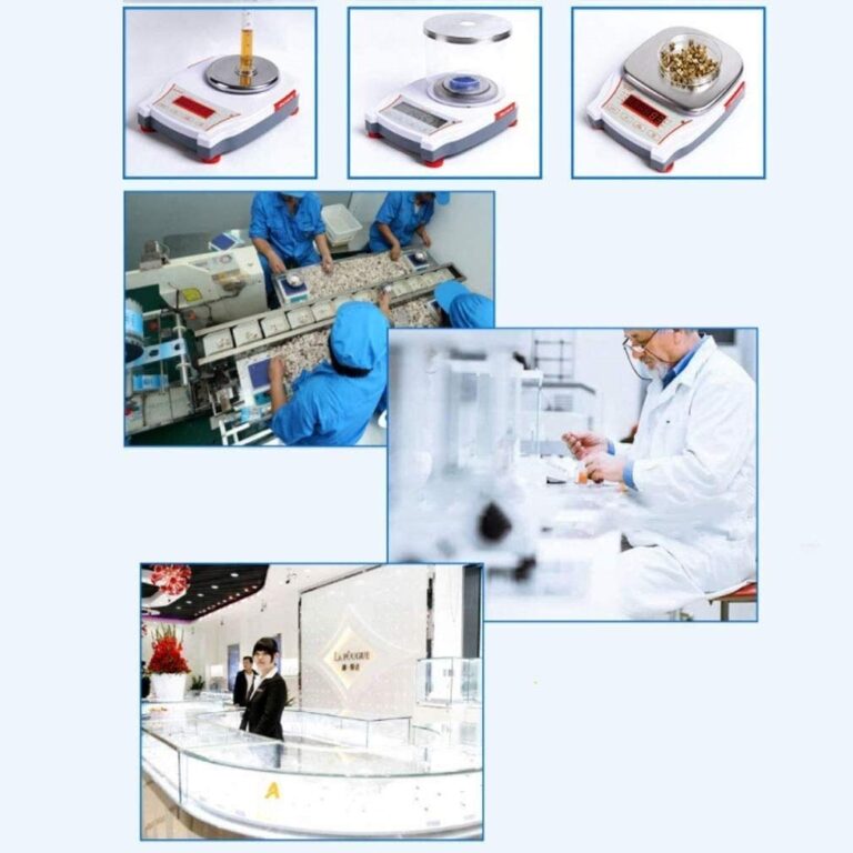 ZOCWJK Digital Scales Food,Kitchen Food Scales Digital High Precision Electronic Scales Multifunctional LCD Display Liquid Measurement Laboratory Factory Jewelry USB Chargi(OneColor-1.1kg - Image 4