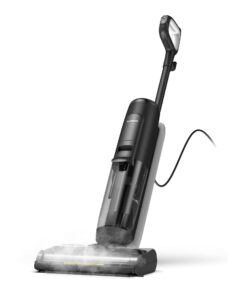 Tineco iFLOOR 5 Steam Corded Wet Dry Vacuum All-in-one, Steam Mop Hardwood Floor Cleaner Great for Sticky Messes, 248℉ High-temp Steam, Self-cleaning with steam