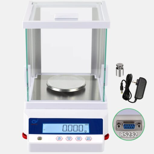 RUISHAN 300g x 1mg Lab Analytical Balance Scale | 0.001g High Accuracy Electronic Scientific Scale Jewelry Gold Scale .001 Digital Gram Weighs Scale Centigram Scale, Calibrated Scale, Chemistry Scale - Image 9