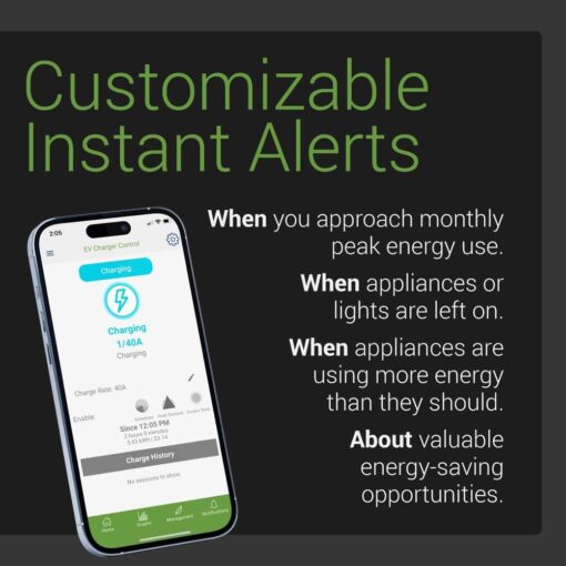Emporia Gen 3 Smart Home Energy Monitor with 16 50A Circuit Level Sensors | Home Energy Automation and Control | Real Time Electricity Monitor/Meter | Solar/Net Metering - Image 5