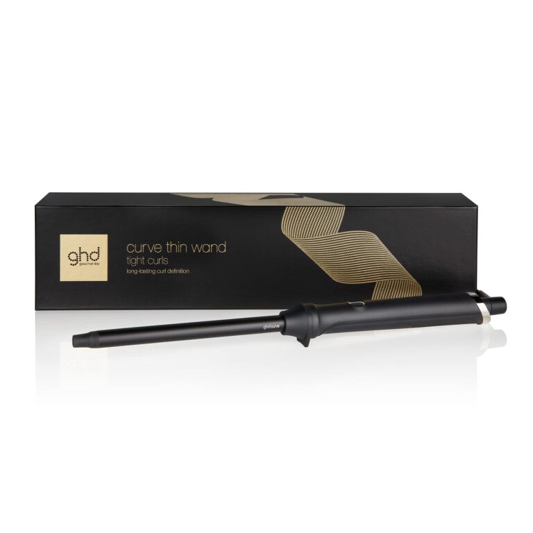 ghd Thin Wand Hair Curler ― 0.5" Hair Curler Wand with Safer-for-Hair Styling Tool Temperature, Perfect Curling Wand to Create Tight Curls in Seconds with All Day Curl Hold ― Black - Image 2