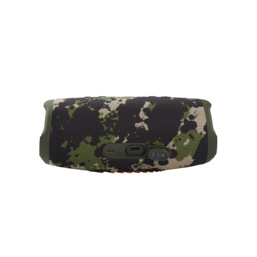 JBL Charge 5 Waterproof Portable Speaker with Built in Powerbank and gSport Carbon Fiber Case (Green Camo) - Image 2
