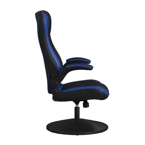 RESPAWN 800 Gaming Chair Floor, Swivel Rocker Gaming Chair, High Back Ergonomic Floor Gaming Chair for Kids and Adults, Gaming Recliner, Floor Rocker Chair with Armrests - Blue - Image 9