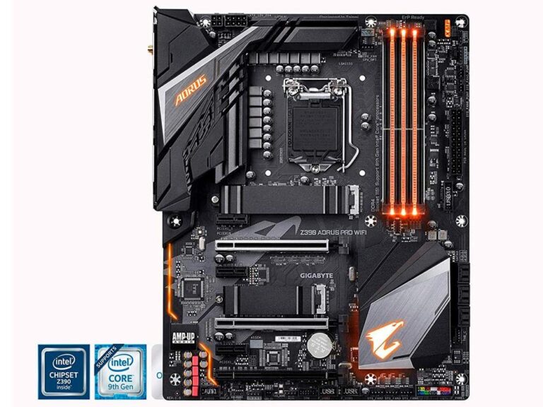 GIGABYTE Z390 AORUS PRO Wi-Fi (Intel LGA1151/Z390/ATX/2xM.2 Thermal Guard/Onboard AC Wi-Fi/RGB Fusion/Gaming Motherboard) - Image 4