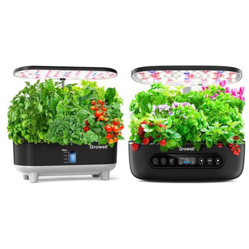 Growell 16 Pods & 12 Pods Hydroponics Growing System Kit
