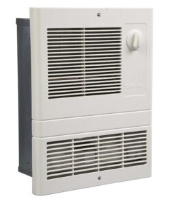 Broan-NuTone 9815WH High Capacity Wall Heater with Built-In Adjustable Thermostat, 1500W, 120/240V, White