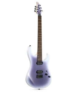 Donner Solid Body Electric Guitar, 39 Inch Metal Electric Guitar Beginner Kits with Bag, Strings, Strap, Cable, Strings Dampener for Rock Music Lover, DMT-100 (Gradient Violet)