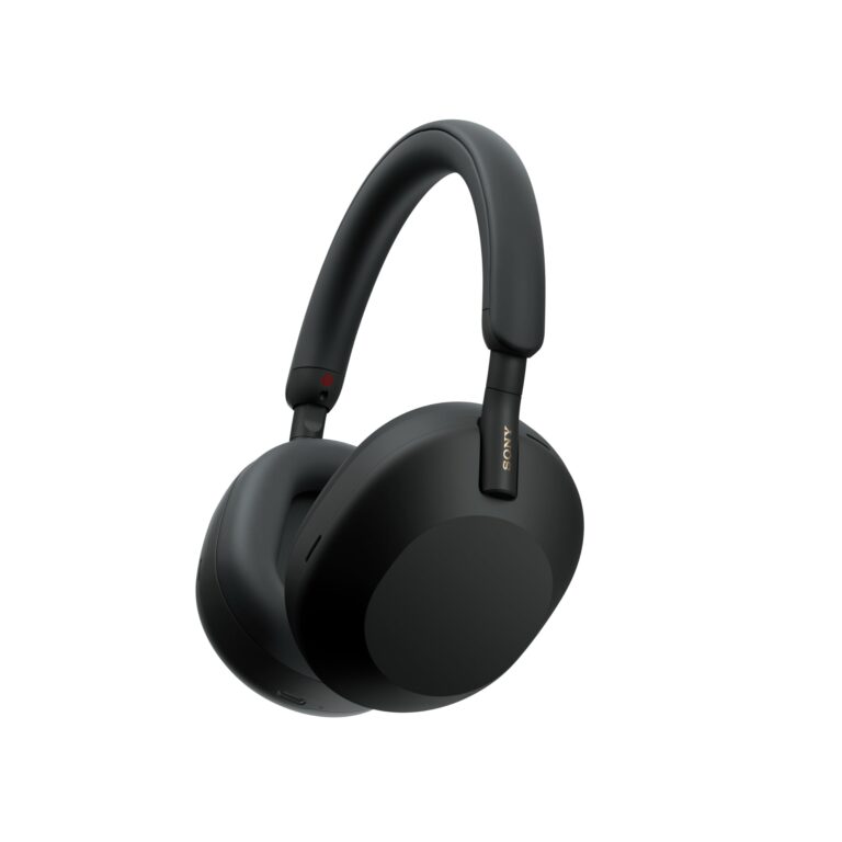 Sony WH-1000XM5B Noise Canceling Wireless Headphones - 30hr Battery Life - Over-Ear Style - Optimized for Alexa and Google Assistant - Built-in mic for Calls - International Version - Charcoal Black - Image 8