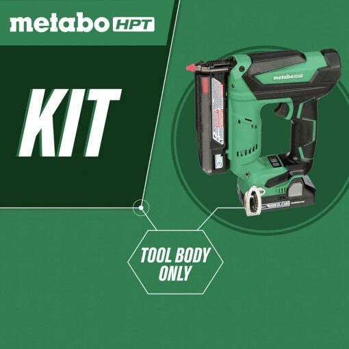Metabo HPT 18V Cordless Pin Nailer, Tool Only - No Battery, 5/8-Inch up to 1-3/8-Inch Pin Nails, 23-Gauge, Holds 120 Nails, Lifetime Tool Warranty (NP18DSALQ4) - Image 8