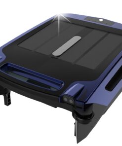 BEAUGATHER Pool Surface Cleaner Robot with Solar and Rechargeable Dual Mode, Cordless Robotic Pool Cleaner, Smart Pool Skimmer Basket, Automatic Pool Vacuum Cleaner with Auto-Escape and Auto-Turn