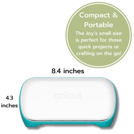 Cricut Joy Machine and Mini Easy Press with Tool Kit and Smart Iron-On Vinyl Sampler Bundle - Cutting Machine and Small Heat Press with HTV Accessories, Portable Die Cutting and Iron Pressing Machines - Image 7