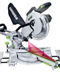 Genesis GMSDR1015LC 15 Amp 10" Sliding Compound Miter Saw with Laser Light, Electric Brake, Spindle Lock, Dust Bag, Extension Wings, and 60T Carbide-Tipped Blade