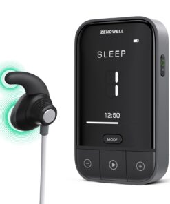 ZENOWELL Auricular Vagus Nerve Stimulator | Sleep Aid Device | Patented Vagus Nerve Wearable Device for Restore Calm, Stress Relief and Recover | Relaxation Device for Long-Term Wellness