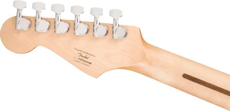 Fender Squire Sonic Stratocaster Electric Guitar, Ultraviolet, Laurel Fingerboard, White Pickguard - Image 2