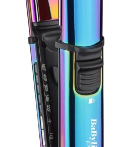 BaBylissPRO Nano Titanium Flat Iron Hair Straightener, 1 1/4" Prima Iconic Hair Straightener Iron & Curling Iron for Professional Salon Results and All Hair Types