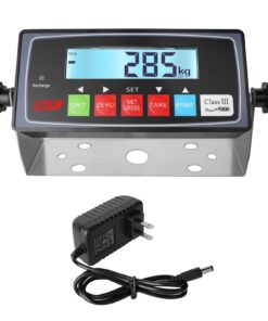 PEC NTEP Approved Digital Indicator with LED Display for Floor, Livestock, Truck Scales - Instructional Scale Indicator (PEC-IN202)