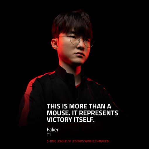 Razer Viper V3 Pro Wireless Esports Gaming Mouse: Symmetrical - 54g Lightweight - 8K Polling - 35K DPI Optical Sensor - Gen3 Optical Switches - 8 Programmable Controls - 95 Hr Battery - Faker Edition - Image 9