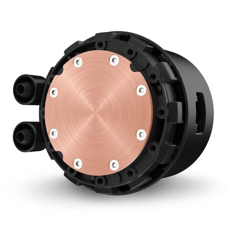 NZXT Kraken 240 RGB - RL-KR240-B1-240mm AIO CPU Liquid Cooler - Customizable 1.54" Square LCD Display for Images, Performance Metrics and More - 2 x F120 RGB Core Fans - Black - Image 7
