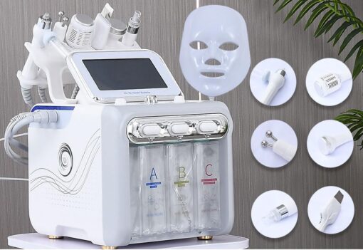 Hydrogen Oxygen 7 in1 Facial Care Machine with Mask Multifunctional Face Skin Care Device Elite - Image 3