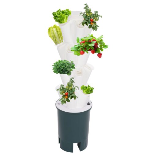 XURUIUS 20 Plant Vertical Tower Garden System,Indoor Hydroponic Growing Kit,Vegetable Planter,for Gardening Enthusiasts