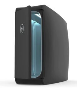 PhoneSoap XL (HomeSoap) UV Llight Sanitizer | 360° UV Sanitizing Box & Charger | Large Capacity | Sanitizes Tablets, Baby Bottles, Remotes, Toys & More (Black)