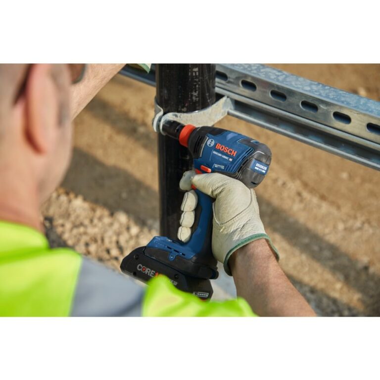 BOSCH GDX18V-1860CB23 18V Connected-Ready Two-In-One 1/4 In. and 1/2 In. Bit/Socket Impact Driver/Wrench Kit with (1) CORE18V® 4 Ah Advanced Power Battery and (1) 2 Ah Standard Power Battery - Image 16