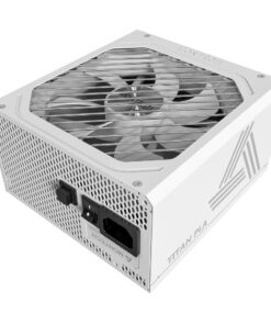 Montech Titan PLA 850W High-End ATX Gaming Power Supply - 80 Plus Platinum & Cybenetics Platinum - Fully Modular - ATX 3.1 & PCIe 5.1 Ready -10 Years Coverage - White