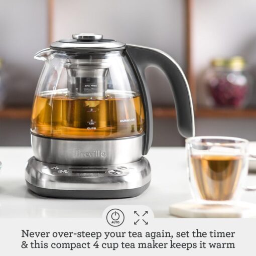 Breville Smart Tea Infuser Compact Kettle, One Size, Clear - Image 7