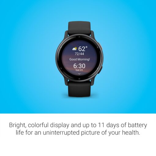 Garmin vívoactive 5, Health and Fitness GPS Smartwatch, AMOLED Display, Up to 11 Days of Battery, Black - Image 5