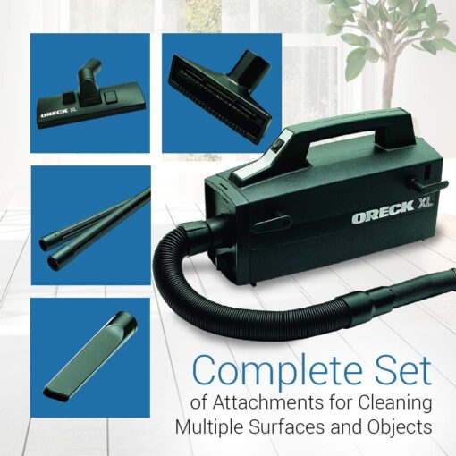 Oreck Super-Deluxe Compact Canister Vacuum Cleaner - Image 3