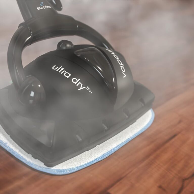 Euroflex Vapour M2R Steam Mop with Ultra Dry Steam®; "CR Recommended" by Consumer Reports; 295°F & 50 PSI; Italian Engineered; Safe for Hardwood Floors, Tile, Granite, Laminate; 5 Year Warranty - Image 4