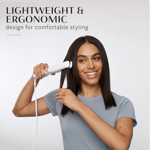 T3 Singlepass Ceramic 1” Straightening and Styling Iron Digital Custom Blend Ceramic Flat Iron With Adjustable Heat Settings for Straight Smooth Hair, Waves and Curls, 1, - Image 2
