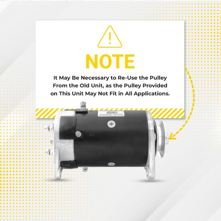 New 12V Starter Generator Compatible with EZ GO Golf Cart 4 Cycle Engine Turf Utility Industrial Cart Medalist GSB107-10B GSB107-10C 25533-G01 26993-G01 27065-G01 + Warranty 1-Yr - Image 6