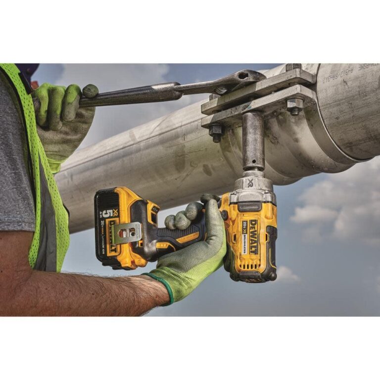 DEWALT 20V MAX XR Impact Wrench, Cordless, 1/2-Inch with Detent Pin Anvil, 330-lbs of Torque, 3,100 IPM, Bare Tool Only (DCF894B) - Image 5