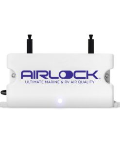 AIRLOCK One - Boat & RV Air Purifier - Eliminate Smells in Boats & RVs | Boat Accessories | RV Accessories | Easy to Install | Maintenance-Free | Deodorizer Odor Eliminator