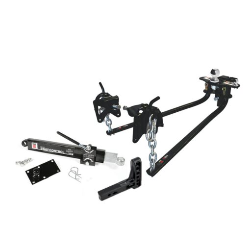 Camco Eaz-Lift Elite 1200lb Weight Distribution Hitch with Height Adjustable Forged Shank (48059)