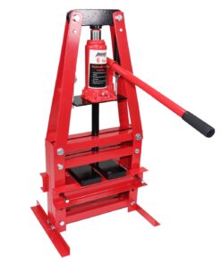 Dragway Tools 6-Ton Benchtop Hydraulic A-Frame Shop Press with Press Plates