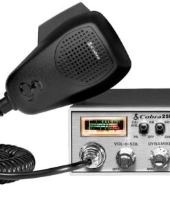 Cobra 25LTD Professional CB Radio - Emergency Radio, Travel Essentials, Instant Channel 9, 4 Watt Output, Full 40 Channels, 9 Foot Cord, 4 Pin Connector