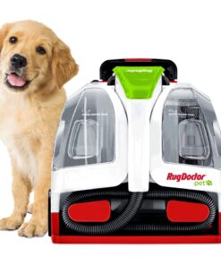 Rug Doctor Pet Portable Spot Cleaner, 2X Suction Power, Lightweight Pet Carpet Cleaner Machine, Pro-Grade Power Removes Stains & Odors from Rugs, Carpets And Upholstery
